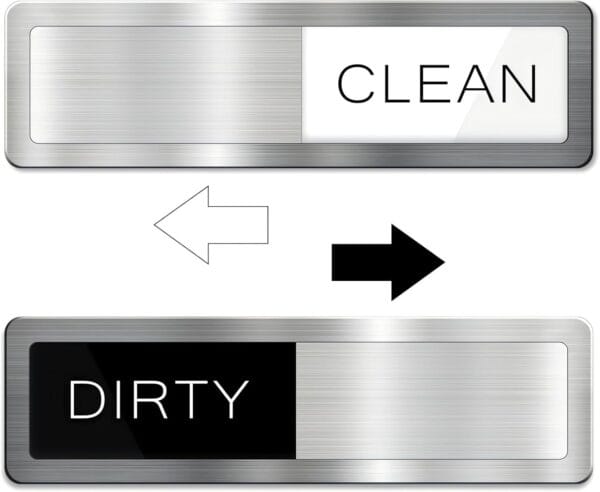 dishwasher magnet clean dirty