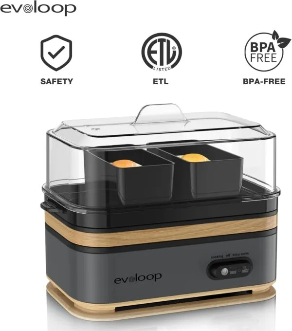 egg cooker electric 6 eggs capacity