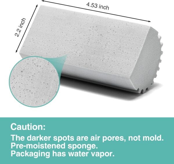 4 pack damp dusting sponge duster